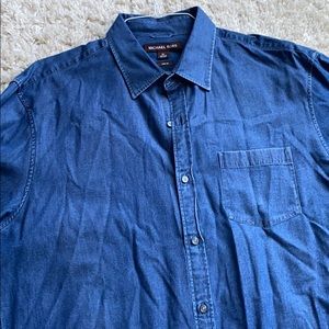 MICHAEL KORS MEN jeans shirt . XL